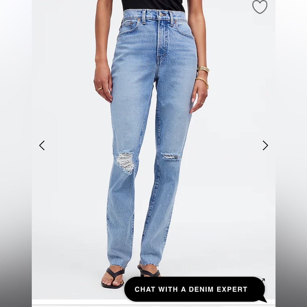 Madewell like new size 29 Tall ( the perfect vintage  jeans)